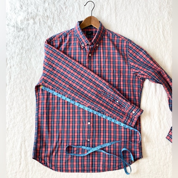J Crew Plaid Button Down Front Long Sleeve Dress Shirt - Picture 7 of 13